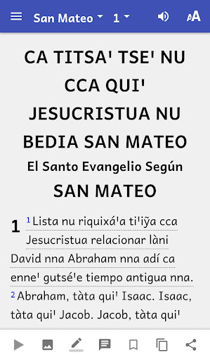 Zapoteco Sierra Juarez Bible Screen 2