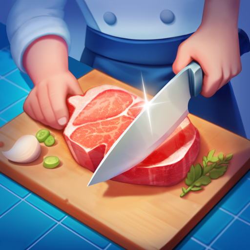 Cooking World Yummy Food Logo