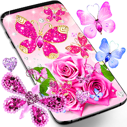 Icon image Diamond butterfly wallpapers
