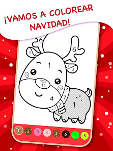 Captura de Pantalla 1 Libro de colorear de Navidad p android
