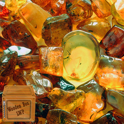 amber wallpaper logo