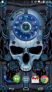 Steampunk Clock Live Wallpaper