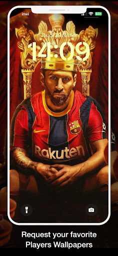 Soccer Lionel Messi wallpaper Screen 3