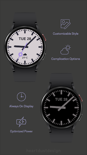 Railway Clock Watch Face Screen 3