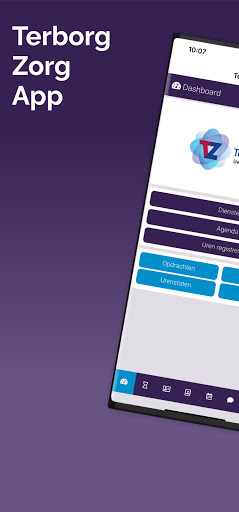 Android application Terborg Zorg screenshort