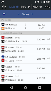 Sports Alerts - live scores Screenshot