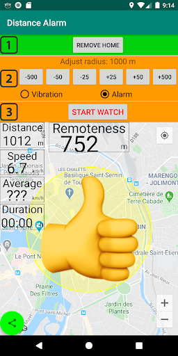 Distance Alarm screenshot 4