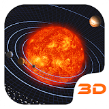 Solar Galaxy 3D Theme icon
