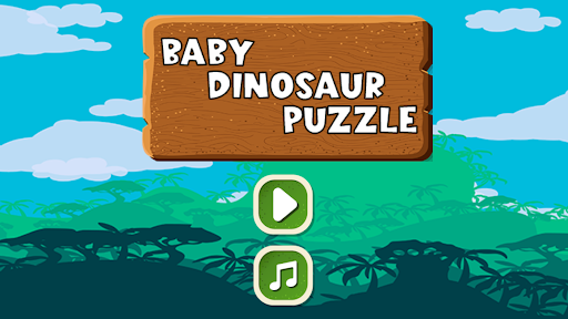 Android application Baby Dinosaur Puzzle screenshort