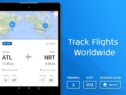 The Flight Tracker Tangkapan layar