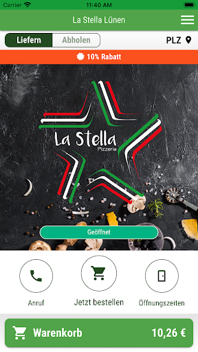 Android application La Stella Lünen screenshort