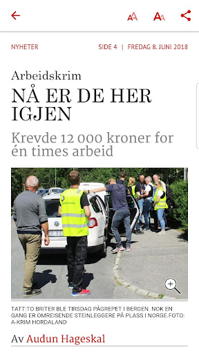 Dagbladet Pluss Screen 3