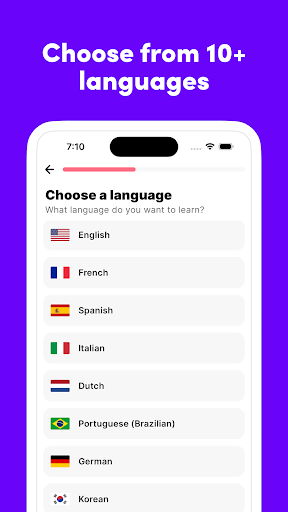 Converse AI: Learn a language Screen 2