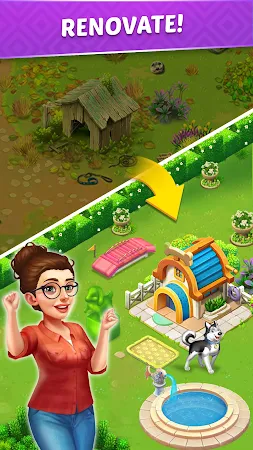 Game screenshot Pet Haven - Tile Blast mod apk