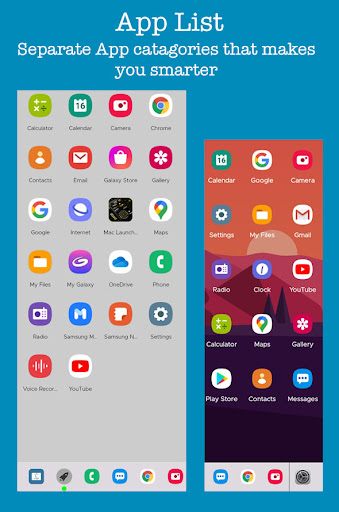 Mac OS Style Launcher -Desktop Screen 3