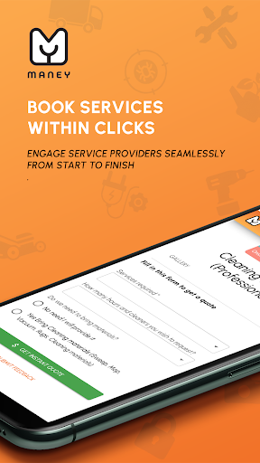 Maney - Services Marketplace Screen 2