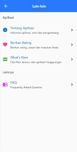 Harga Pangan Nasional Screen 3