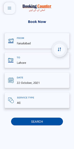 Booking Counter Screen 2