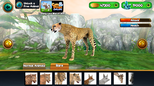 Screenshot of Animal Sim Online: Big Cats 3D