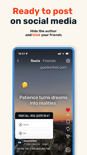 Quote or Bot Motivation and Fun