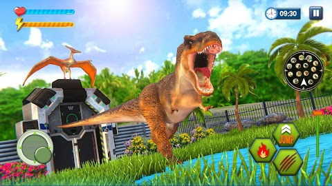 フライング恐竜シミュレータゲーム3Dのおすすめ画像1