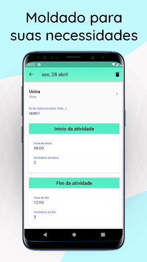 Parte Diária Screen 2