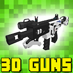 Cover Image of Download 3D Gun Mod for Minecraft PE 7.1 APK