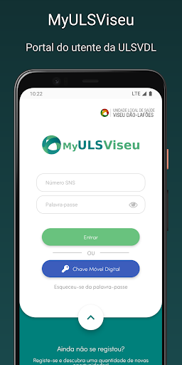 Android application MyULSViseuDL screenshort