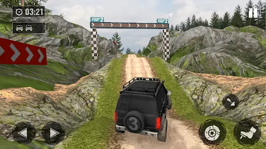 越野吉普車：泥濘駕駛 4X4 遊戲 3D 離線