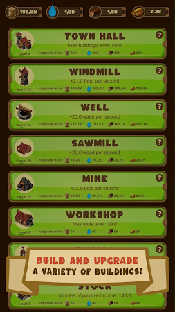Game screenshot Auto village clicker idle game hack