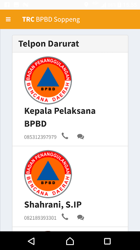 TRC BPBD SOPPENG Screen 3