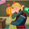 download ICE PRINCESS SCHOOL KISS - Kiss games for girls apk
