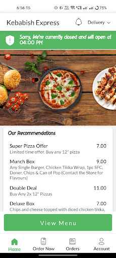 Kebabish Express Screen 2