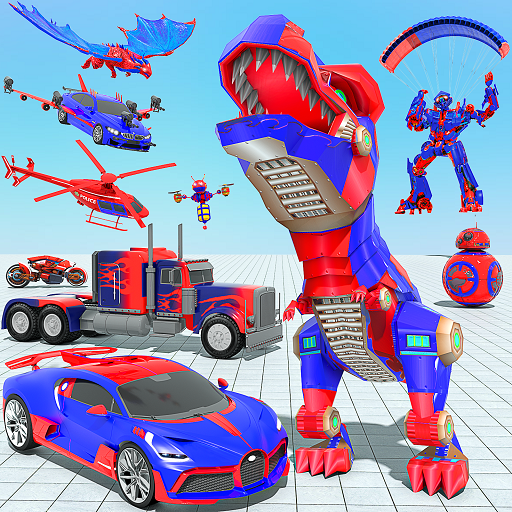 Dino Transformation Robot Game