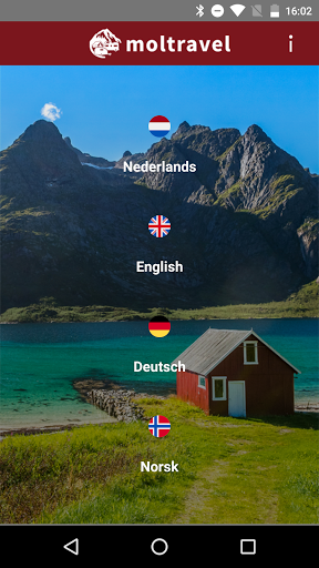 Android application Camping Norway by Mol Travel screenshort