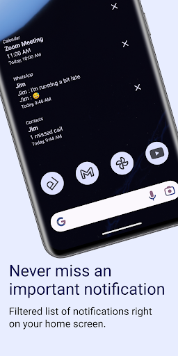 Android application Lalitham Notification Widget screenshort