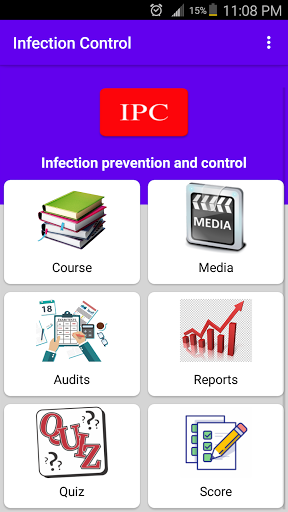 Android application Infection Control screenshort