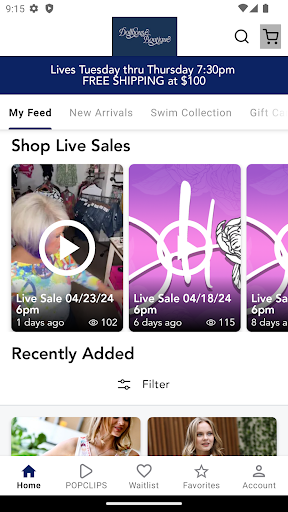 Android application Dollhouse Boutique screenshort