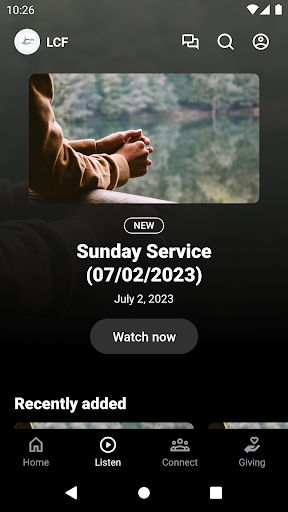 Lake City Foursquare Screen 2