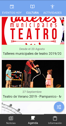 Android application Informate El Ejido screenshort