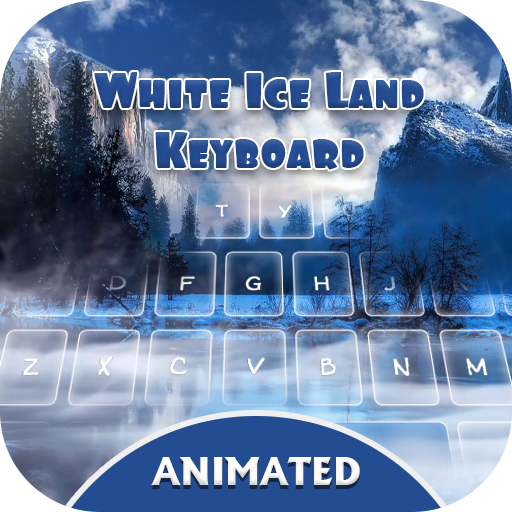 White Iceland Keyboard logo