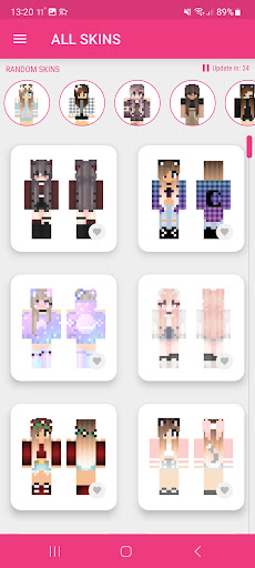 Girls Skins for Minecraft PE 6