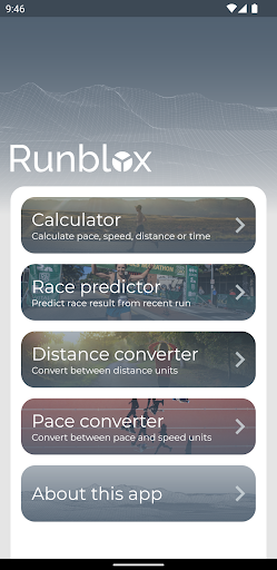 Android application Runblox screenshort