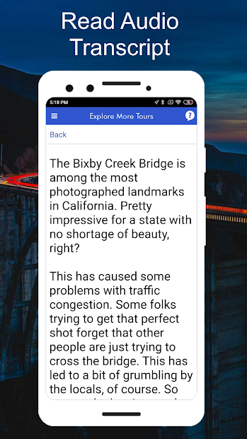 Imágen 7 Big Sur GPS Audio Driving Tour android