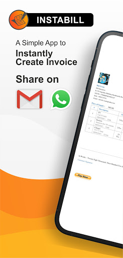 Android application GST Invoice & Accounting App screenshort