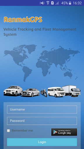 Android application RanmakGPS screenshort