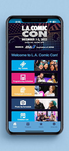 Android application Los Angeles Comic Con screenshort