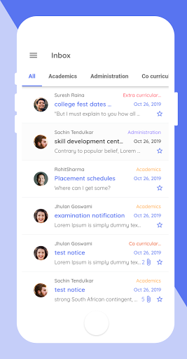 Android application QISCHUMS screenshort