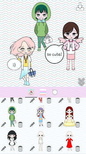 My Webtoon Character Girls - K-pop IDOL Maker 1.8.1 screenshots 3