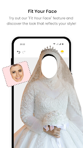 محرر صور فستان الزفاف